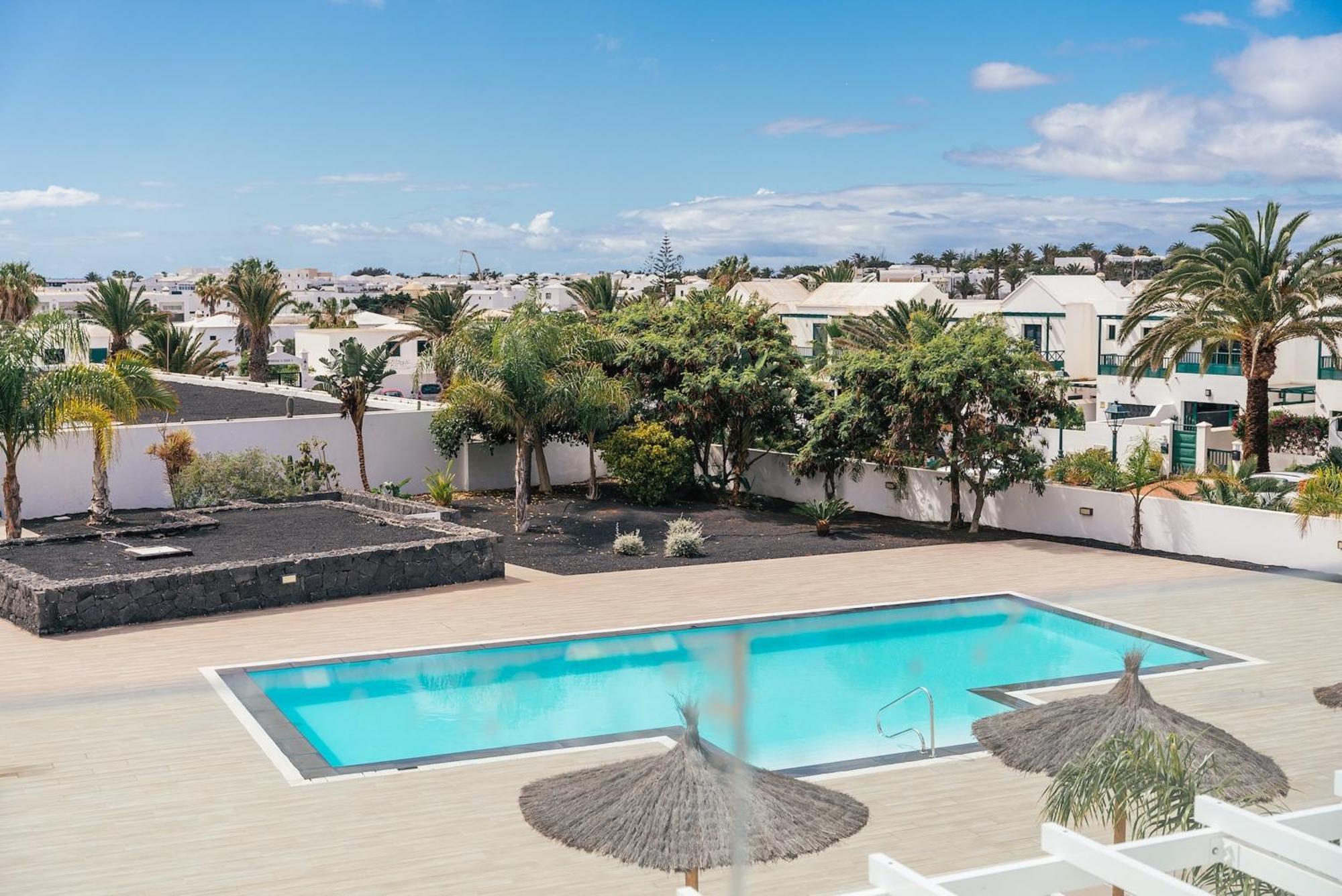 Apto Rebeca By Hh Aa, Wifi & Pool Costa Teguise Bagian luar foto