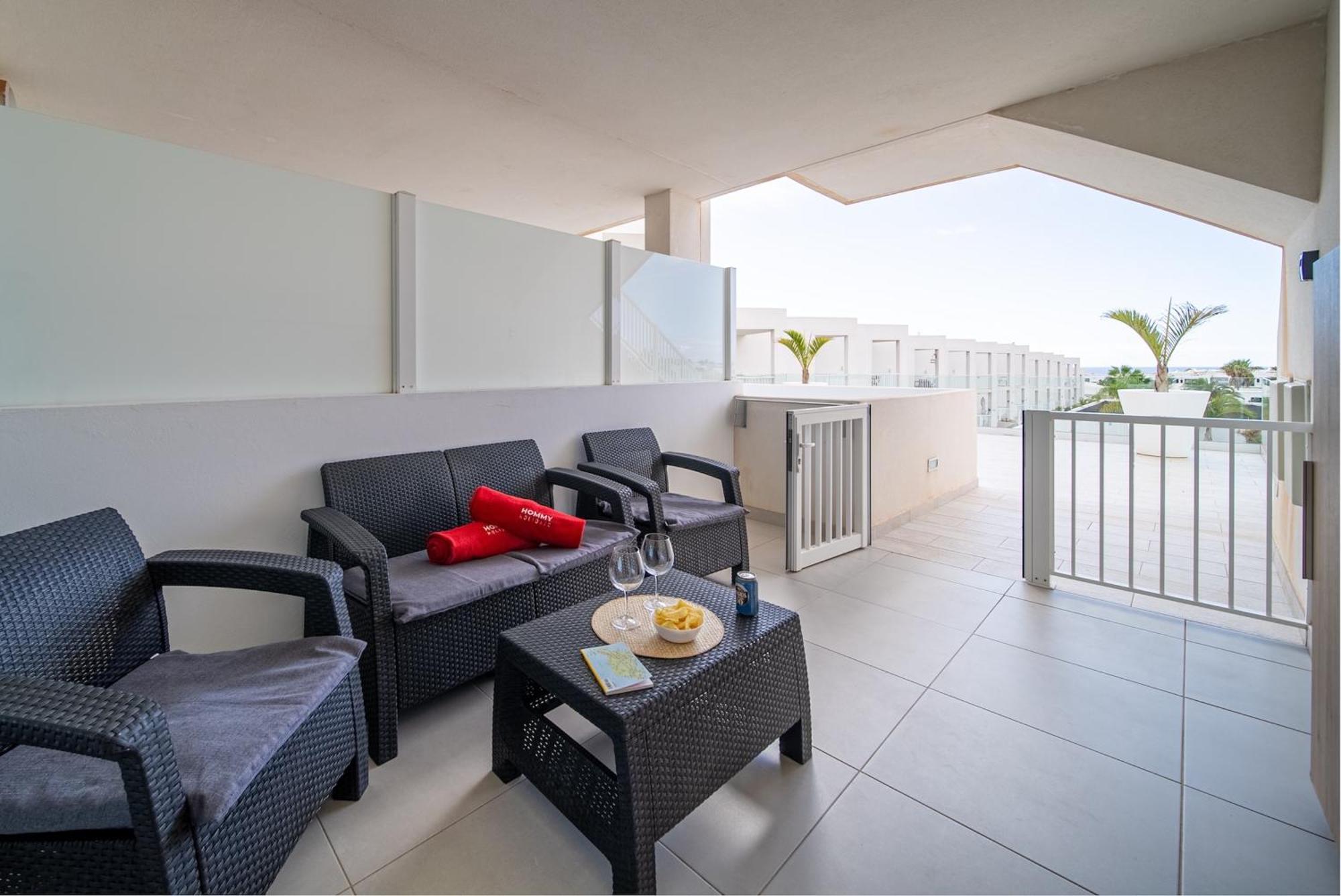 Apto Rebeca By Hh Aa, Wifi & Pool Costa Teguise Bagian luar foto