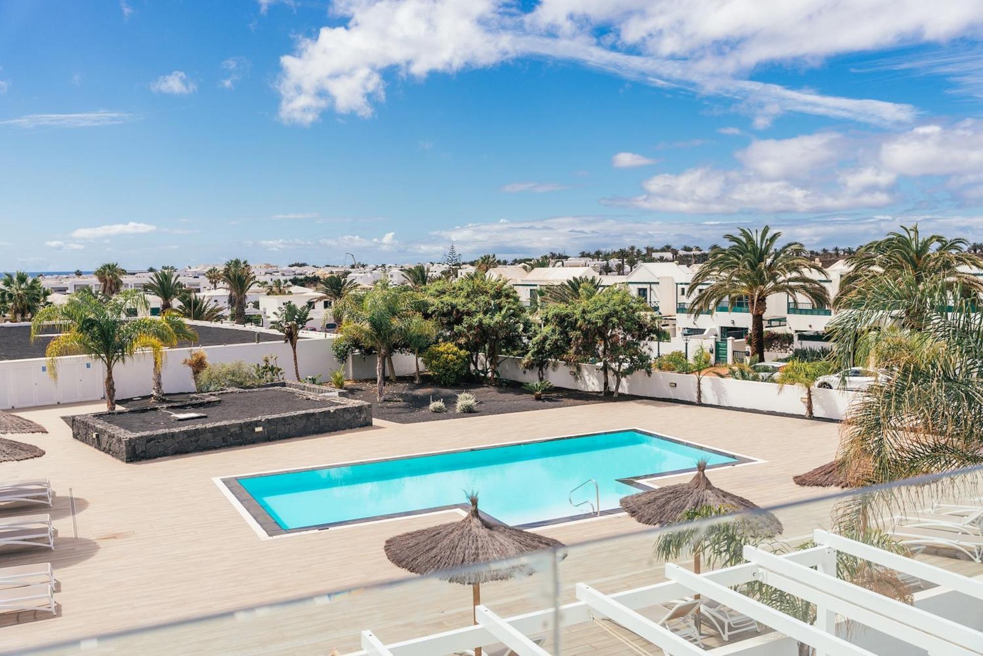 Apto Rebeca By Hh Aa, Wifi & Pool Costa Teguise Bagian luar foto